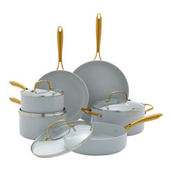 GreenPan Provision Nonstick Ceramic 10 Piece Cookware Set
