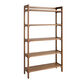 Dane Acacia Wood Mid Century Modular Bookshelf image number 0