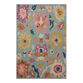 Tilly Spa Blue Multicolor Floral Hand Tufted Wool Area Rug image number 0