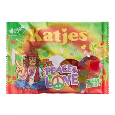 Katjes Peace & Love Fruit Gummy Candy Katjes Peace & Love Fruit Gummy Candy
