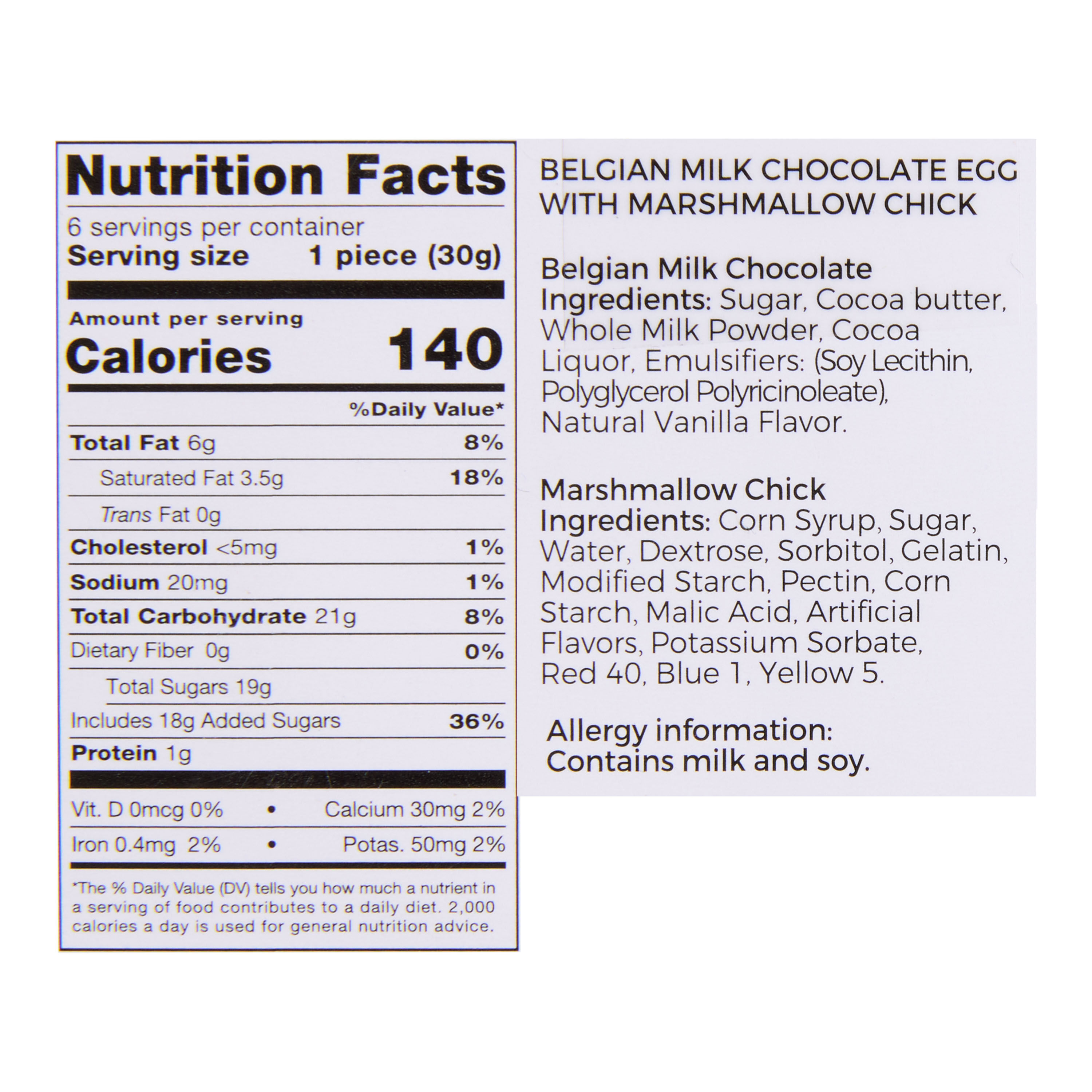 Peekaboo Chicks Chocolate Marshmallow Eggs Crate 6 Piece image number 1