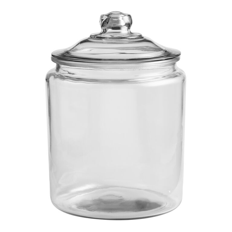 Heritage Hill Glass Jars with Lids in Food Storage