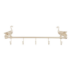 Gold Metal Arched Asymmetrical Double Wall Hook - World Market