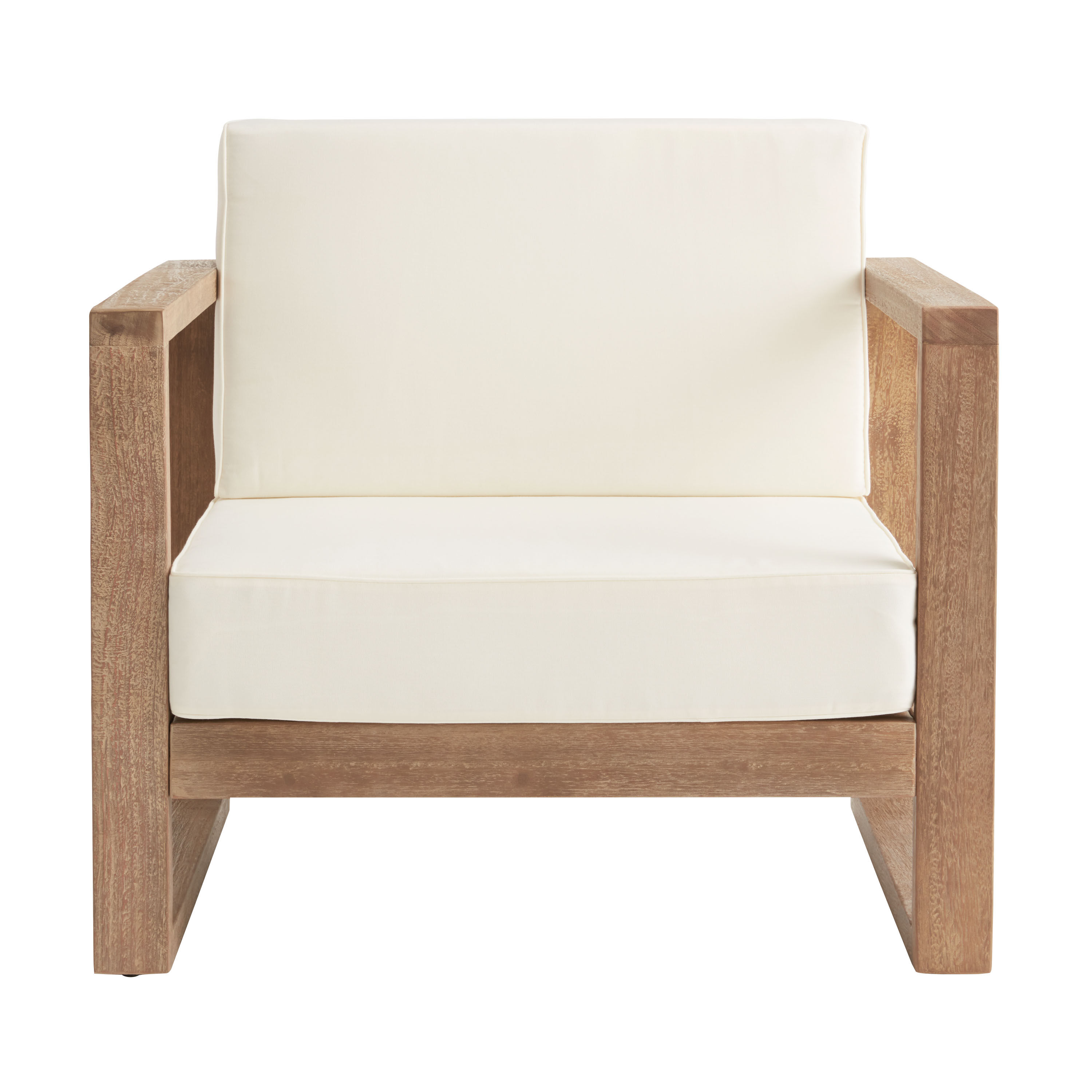 Light brown eucalyptus segovia online outdoor occasional chair