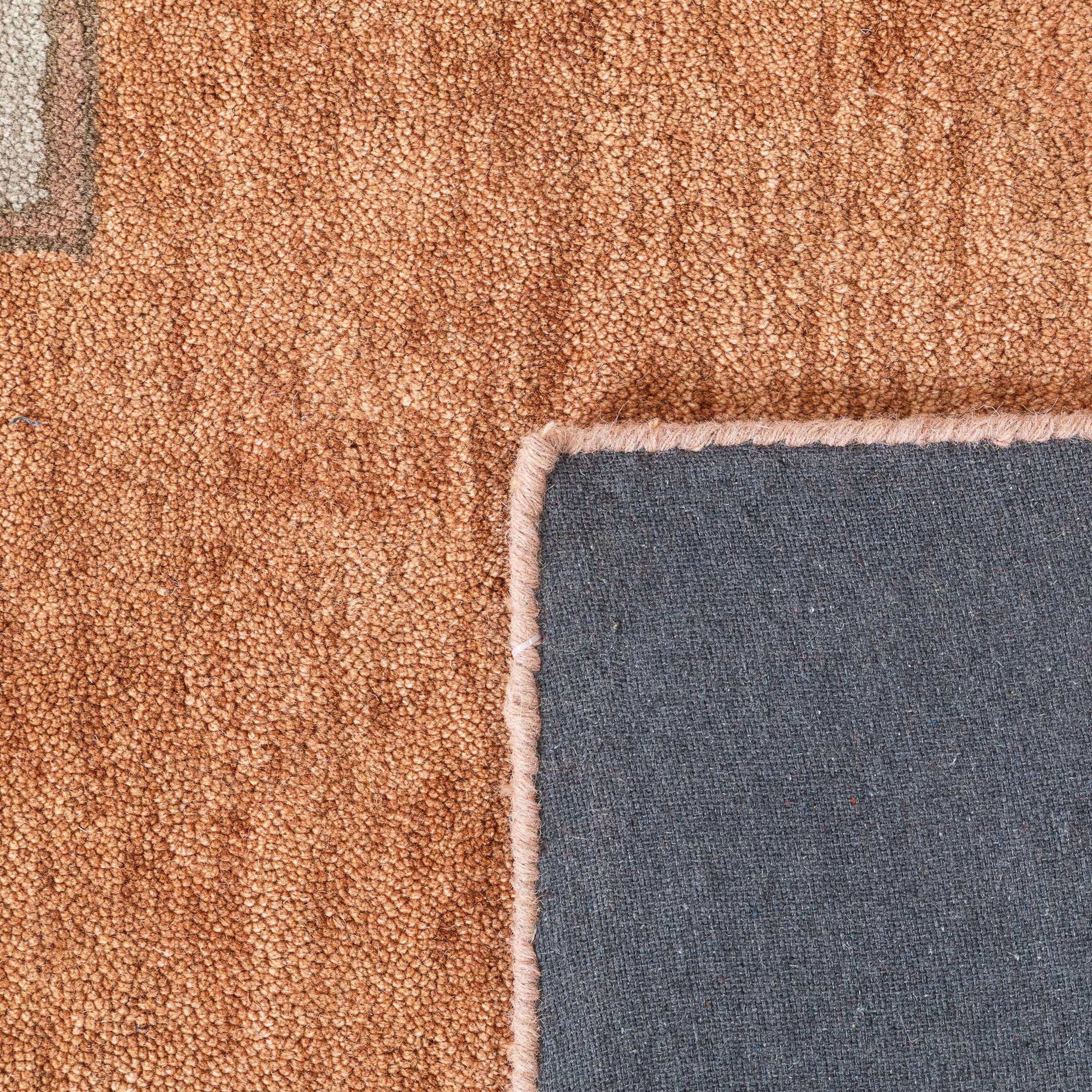 Reverie Isbah Copper Traditional Style Tufted Wool Area Rug image number 4