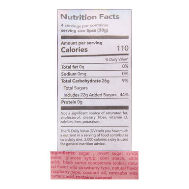 BonBon Sour Wild Strawberry Fish Swedish Gummy Candy BonBon Sour Wild Strawberry Fish Swedish Gummy Candy