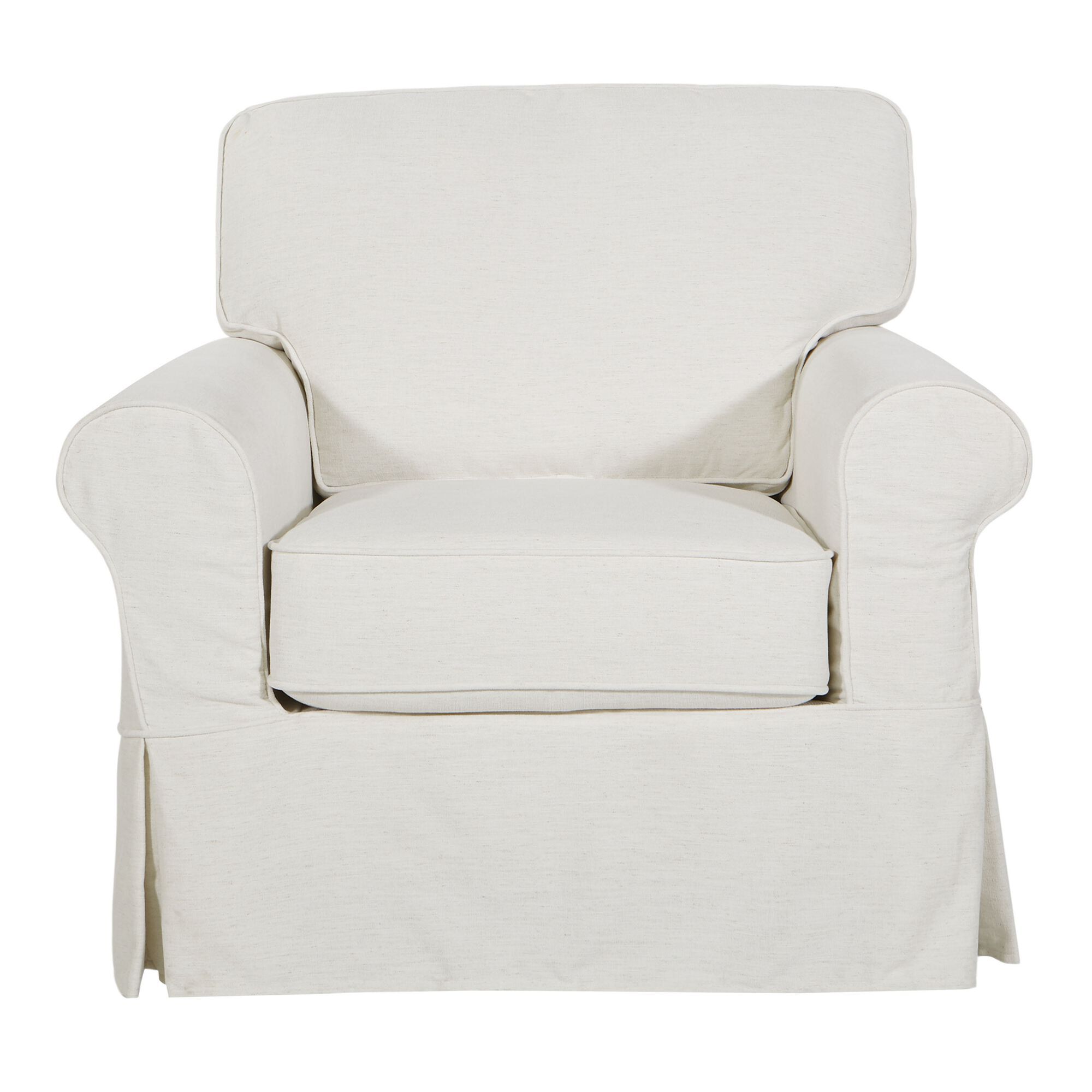 World market luxe chair slipcover discount