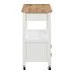 Wood Granby Rolling Kitchen Cart image number 2