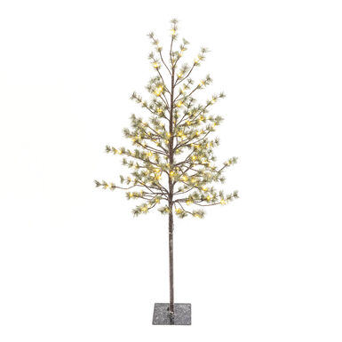 5 Foot Icy Pre Lit Micro LED Electric Artificial Pine Tree 5 Foot Icy Pre Lit Micro LED Electric Artificial Pine Tree
