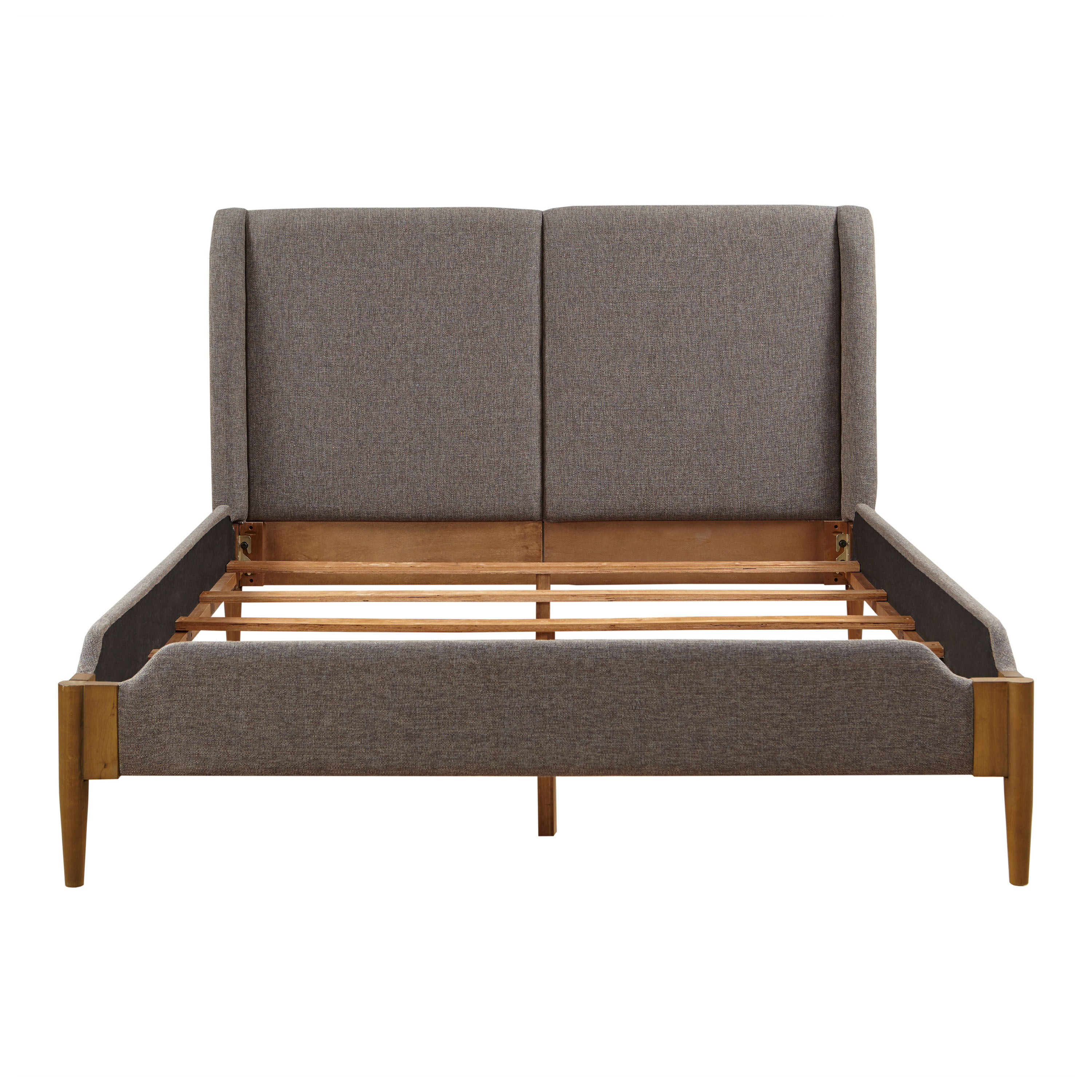 World market best sale upholstered bed