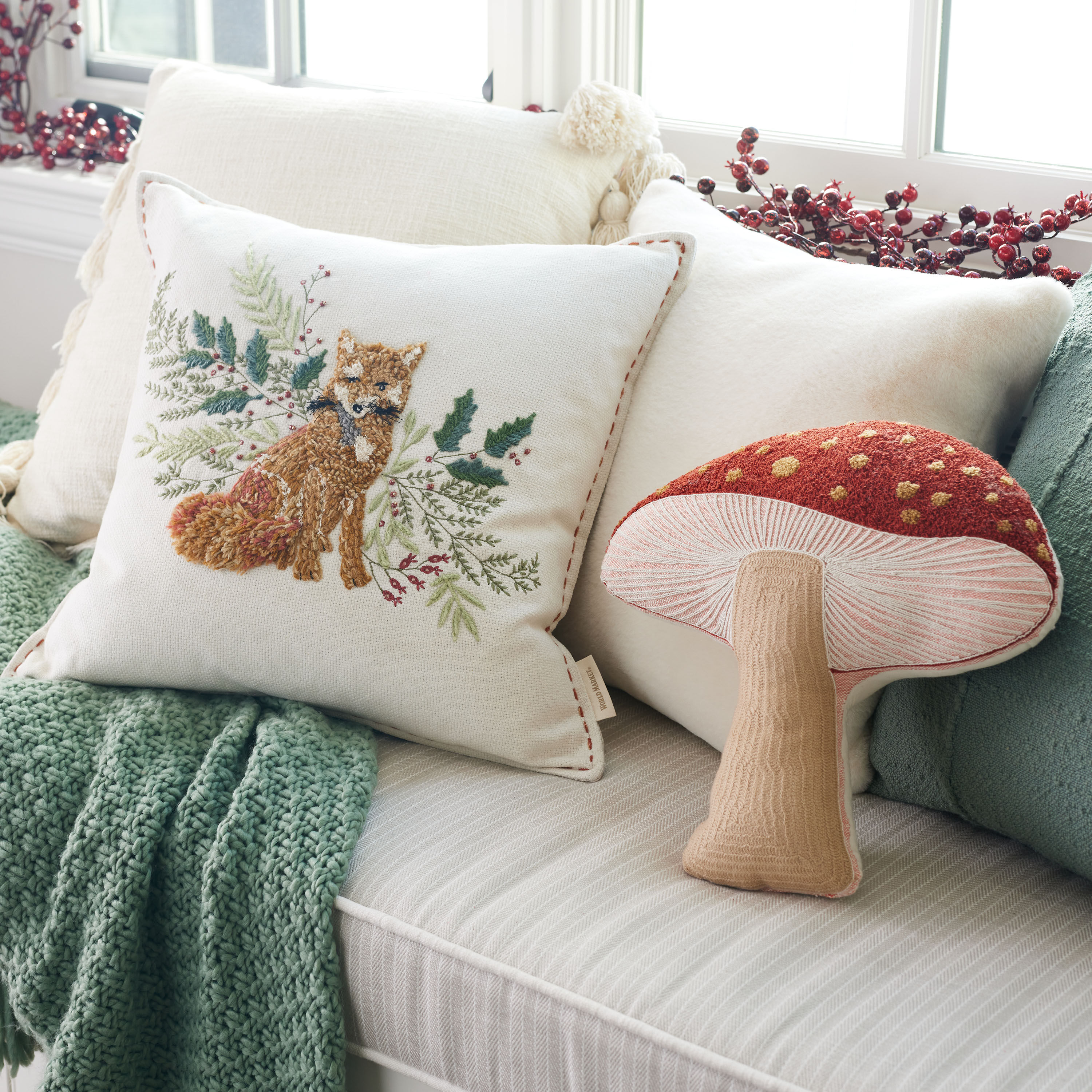 World market online couch pillows