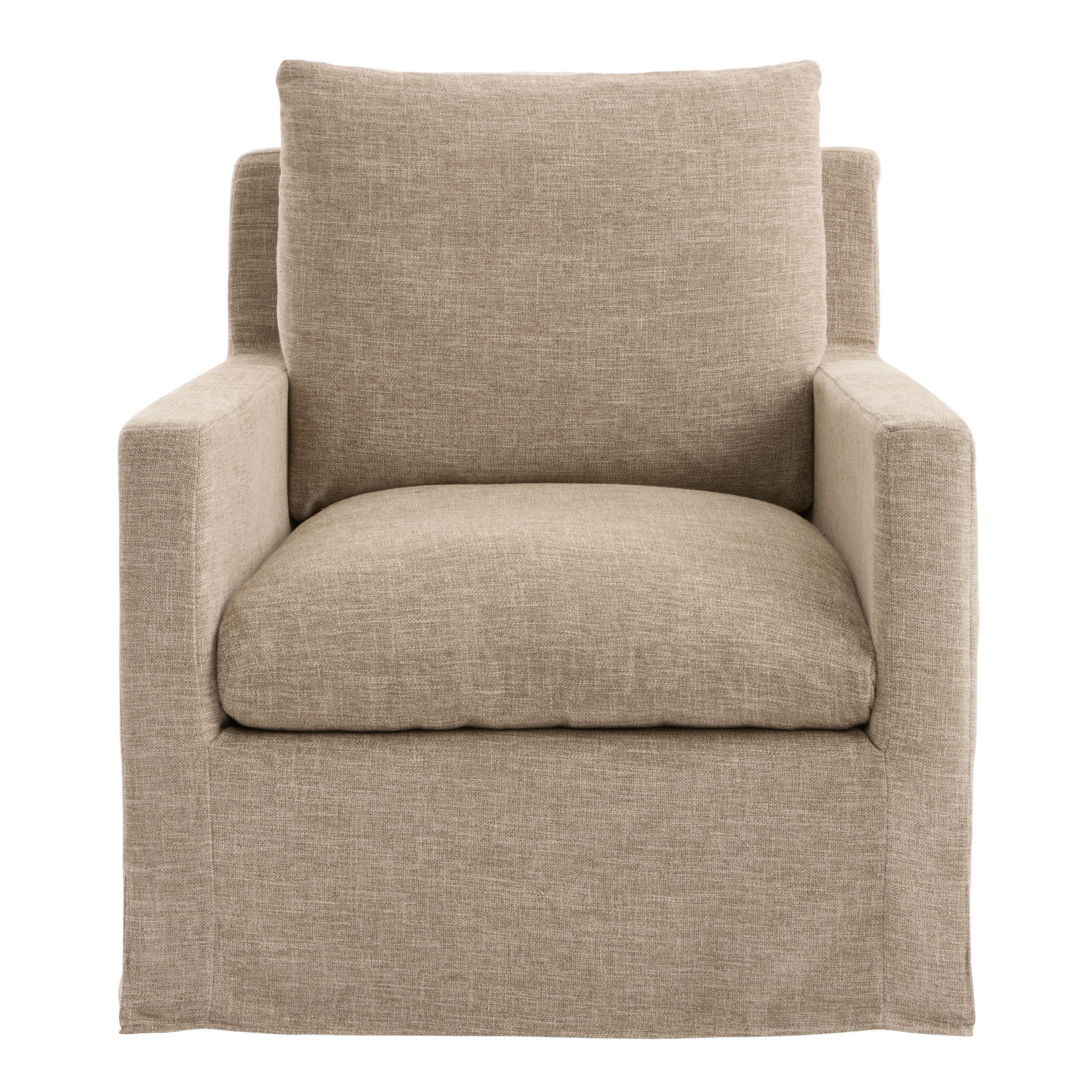 Brynn Feather Filled Swivel Chair image number 2