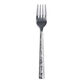Hammered Stainless Steel Salad Forks Set of 4 image number 0