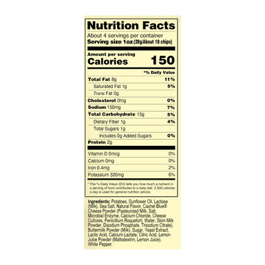Keogh's Blue Cheese and Caramelized Onion Potato Chips Keogh's Blue Cheese and Caramelized Onion Potato Chips