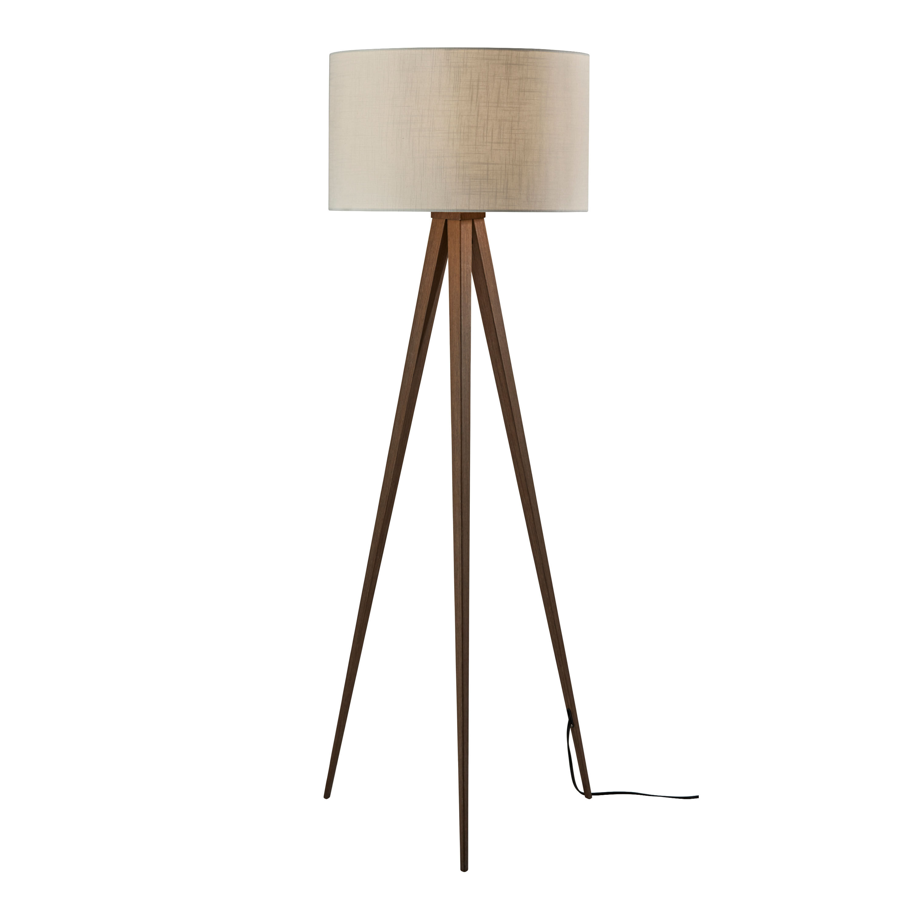 Director Metal Tripod Floor Lamp