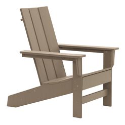 DuroGreen Aria Modern Recycled Plastic Adirondack Chair