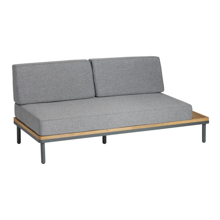 Andorra Reversible Modular Outdoor Sofa with Table image number 4