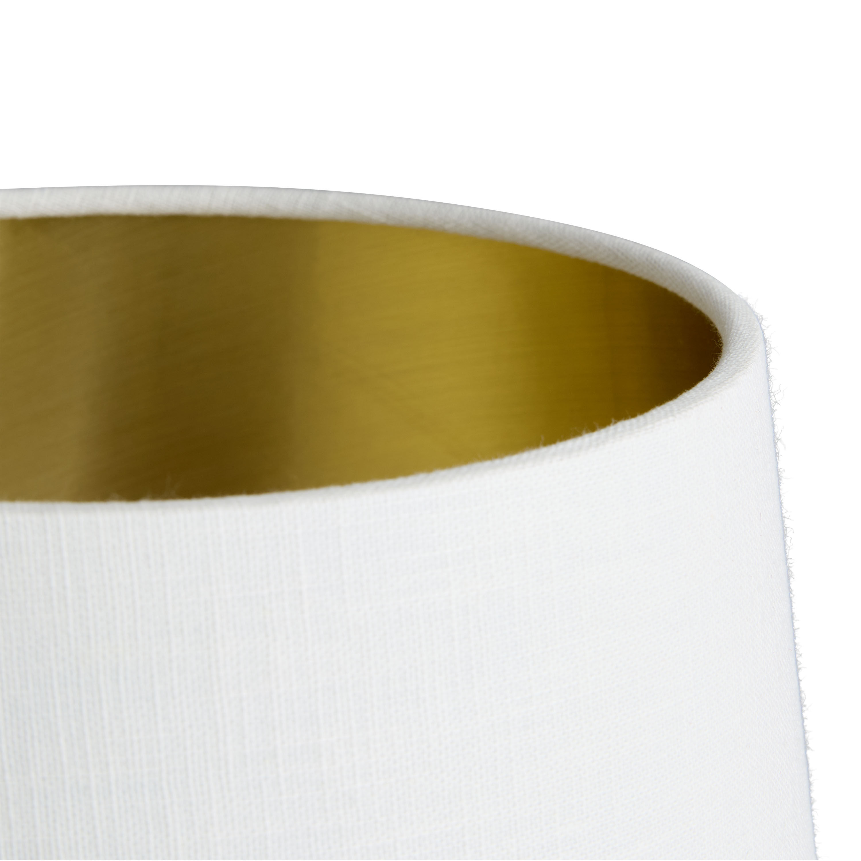 Malin Amber Milk Glass and Linen Table Lamp