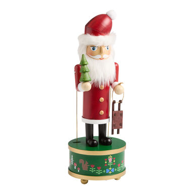 Santa Claus Musical Nutcracker Decor Santa Claus Musical Nutcracker Decor