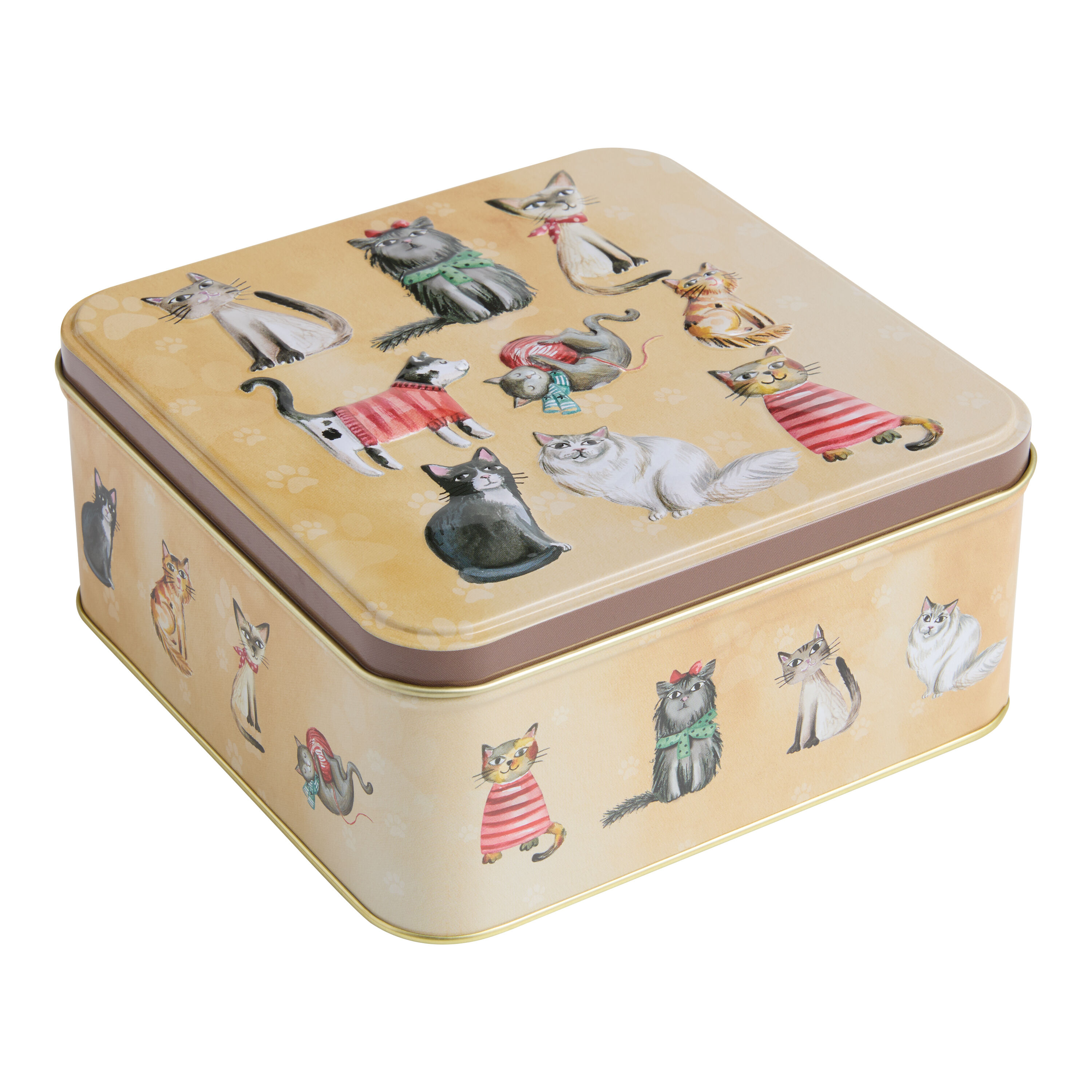 Grandma Wild's Assorted Cookie Cat Tin image number 0