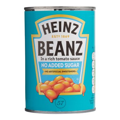 Heinz No Sugar Added Beanz in Tomato Sauce Heinz No Sugar Added Beanz in Tomato Sauce