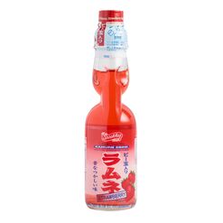 Shirakiku Strawberry Ramune Soda