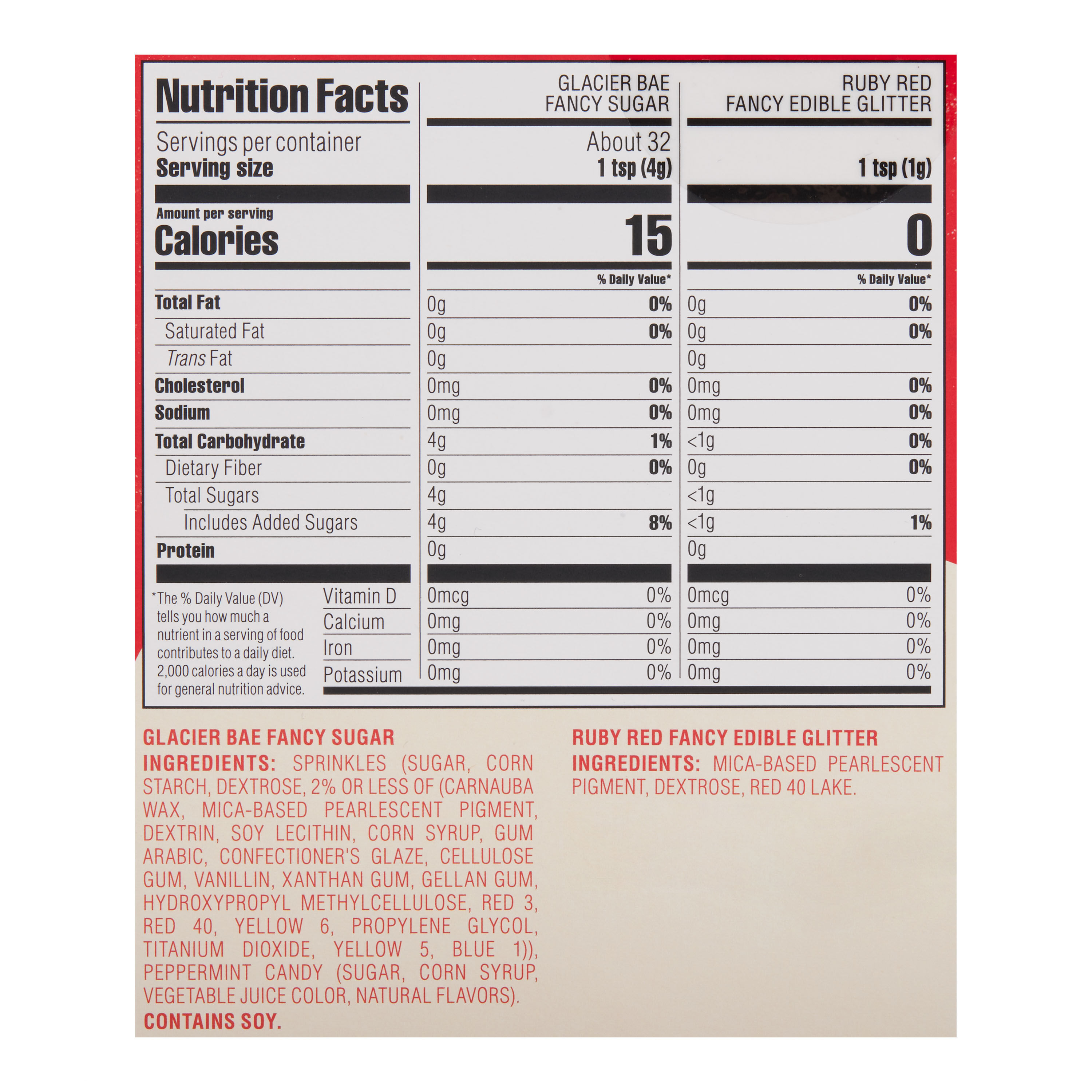 Fancy Sprinkles Polar Punch Cocktail Decorating Kit image number 1