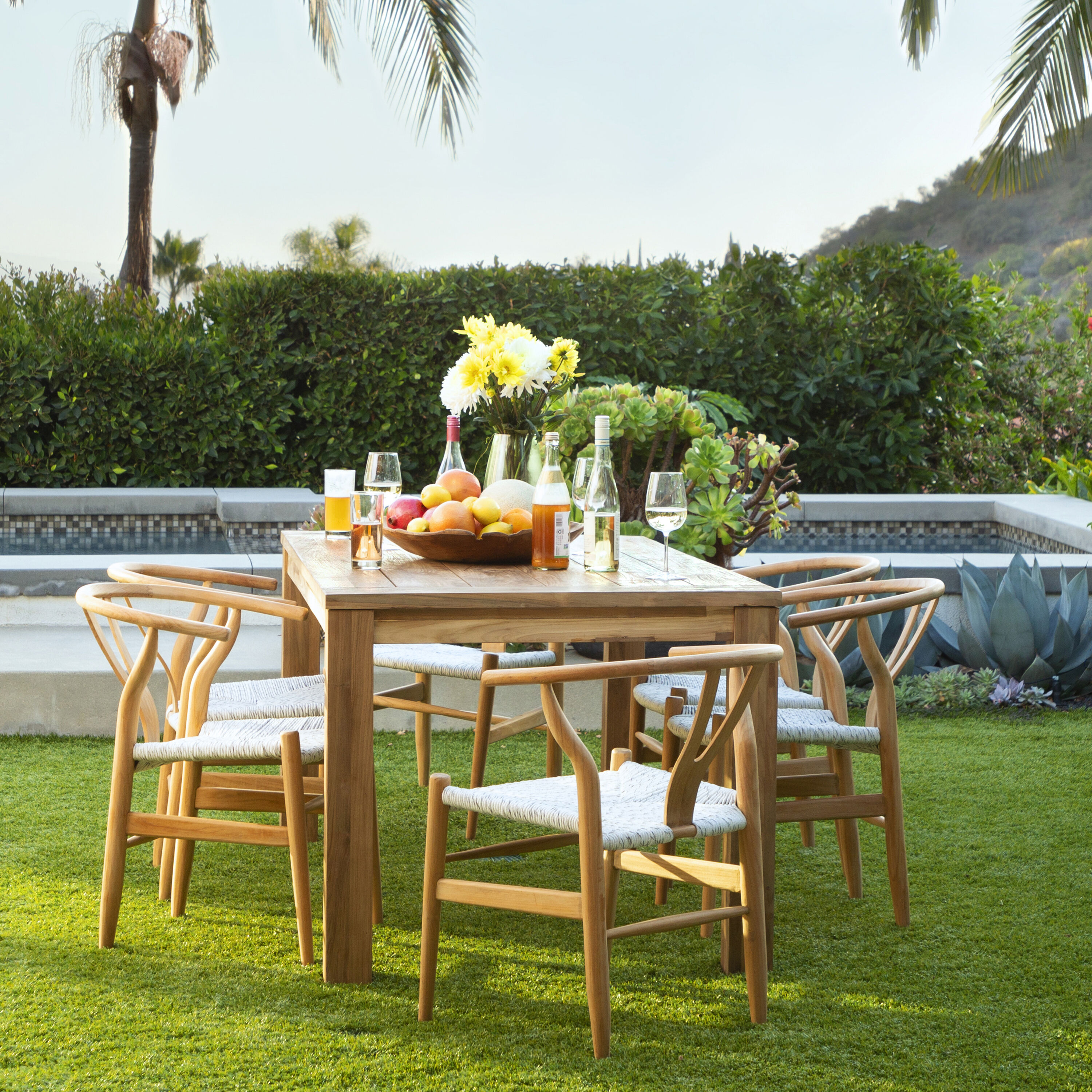 Patio dining set for two sale
