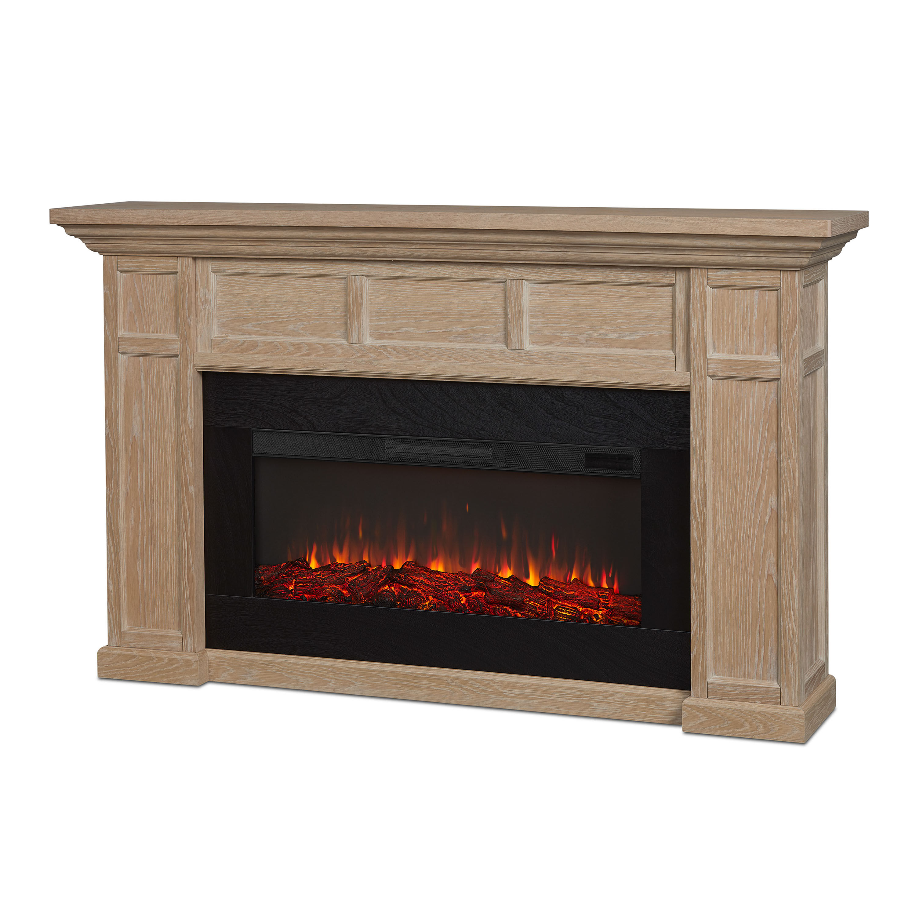 Wildegarde Wood Electric Fireplace Mantel image number 0