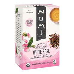 Numi Organic White Rose Tea 16 Count