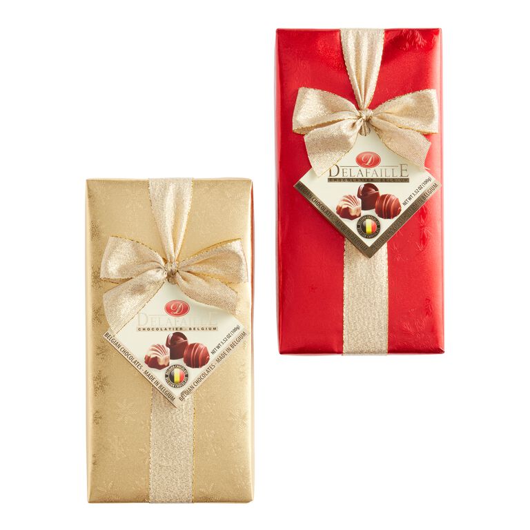 Delafaille Belgian Chocolates Gift Box Set of 2 - World Market