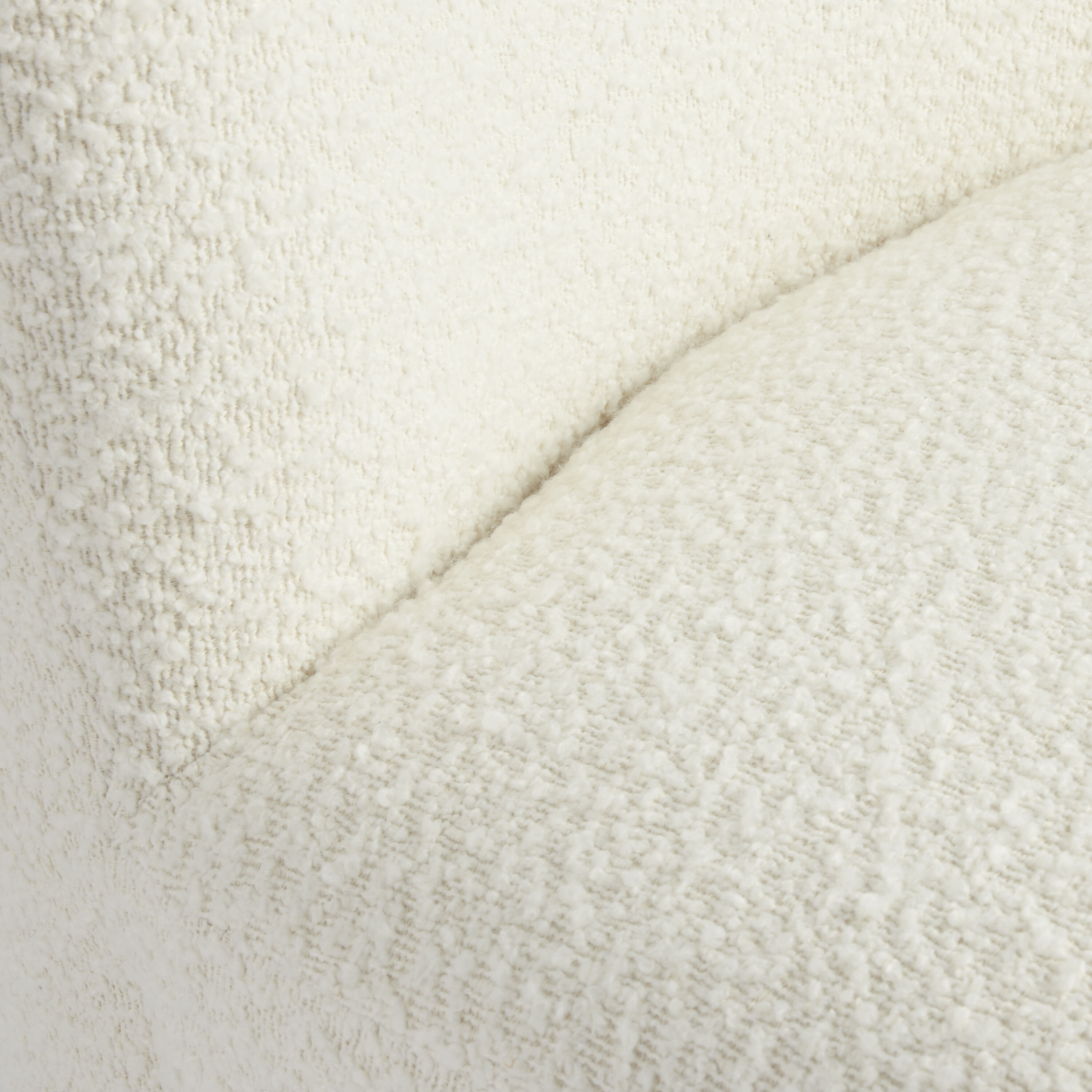 Adleigh Ivory Boucle Upholstered Swivel Chair image number 3