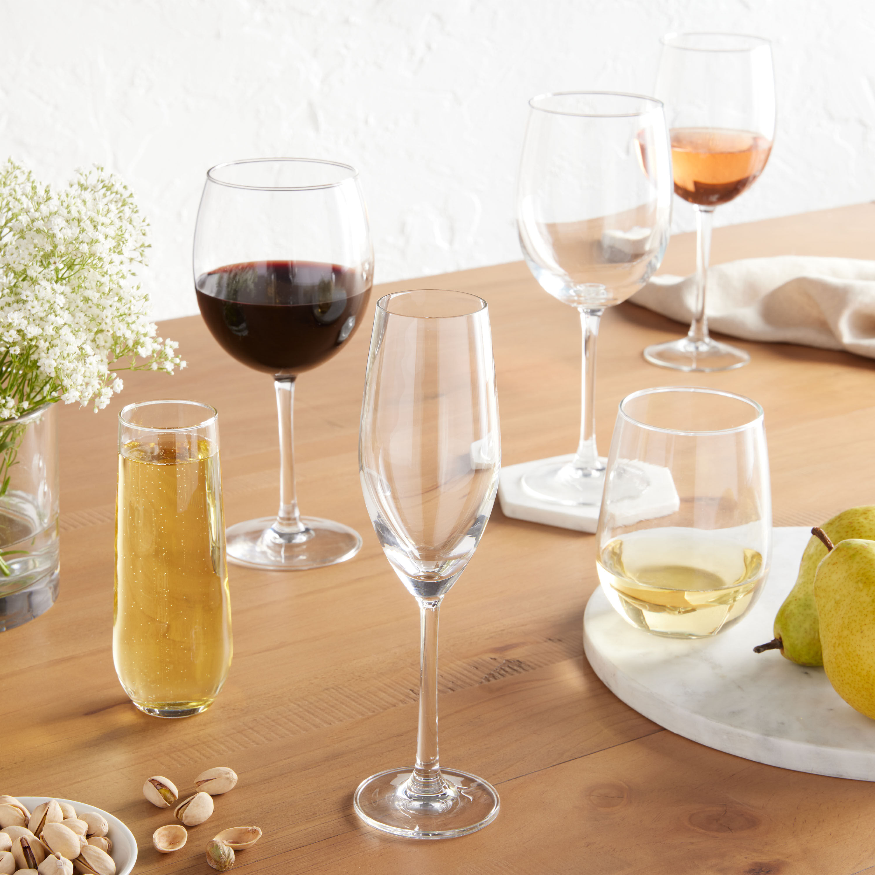 World market champagne clearance flutes