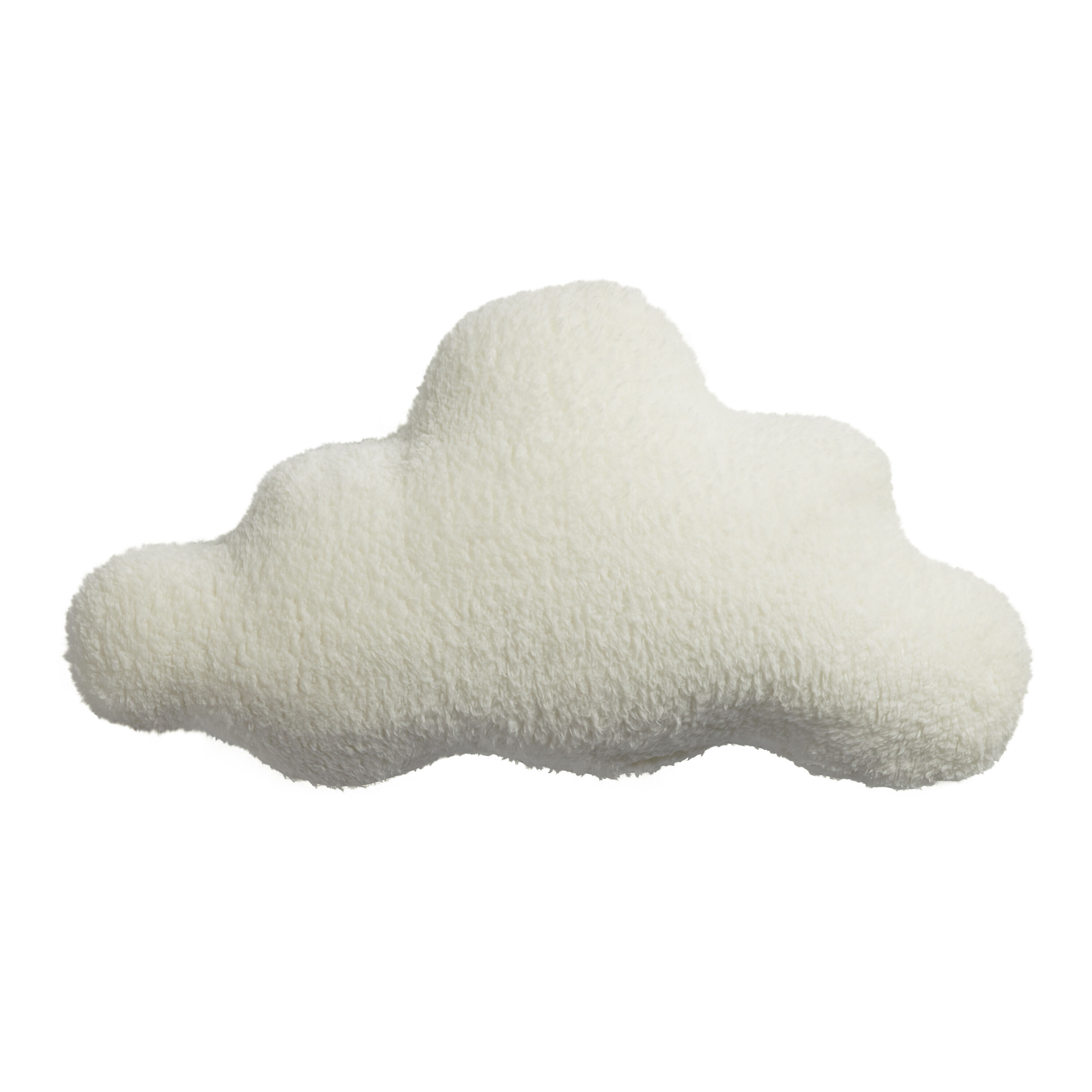 Cloud shaped pillow top