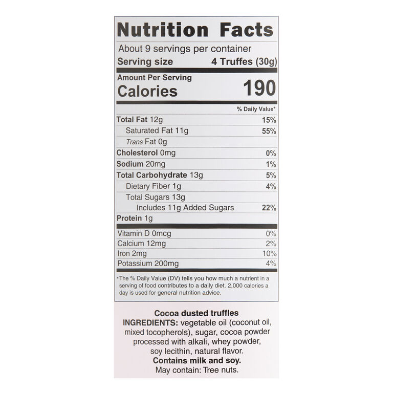 Truffettes Cocoa Dusted Chocolate Truffles Tin image number 2