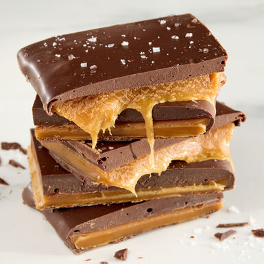 World Market Salted Caramel Dark Chocolate Bark Tin World Market Salted Caramel Dark Chocolate Bark Tin