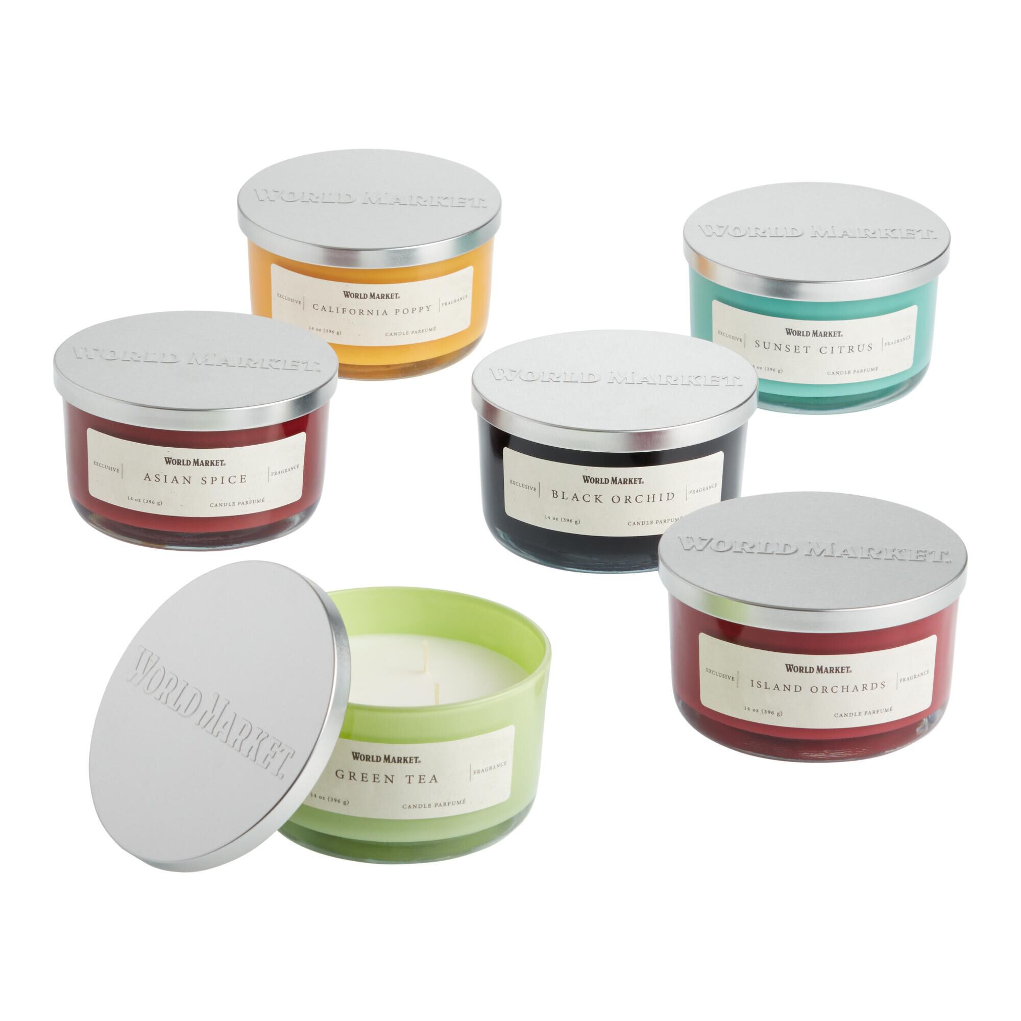 World outlet market candles