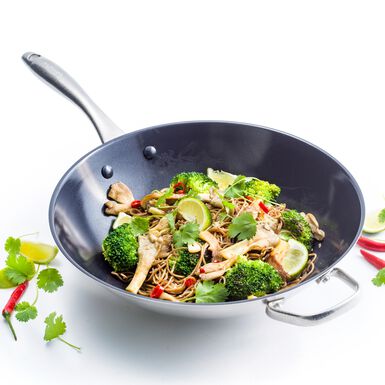 GreenPan Marina Nonstick Ceramic Wok GreenPan Marina Nonstick Ceramic Wok