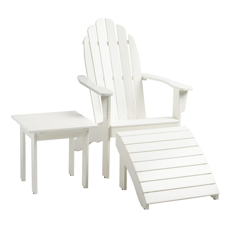 Slatted Wood Adirondack Chair image number 6