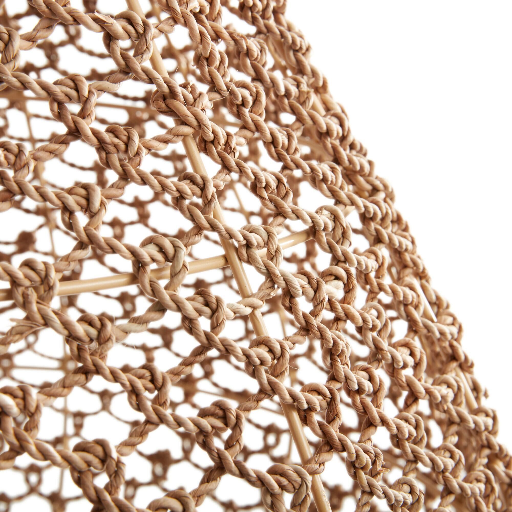 Natural seagrass teardrop on sale vicente pendant shade