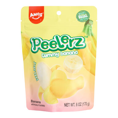 Amos Peelerz Banana Gummy Candy Amos Peelerz Banana Gummy Candy