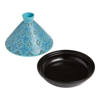 Blue Tile Terracotta Tagine Blue Tile Terracotta Tagine
