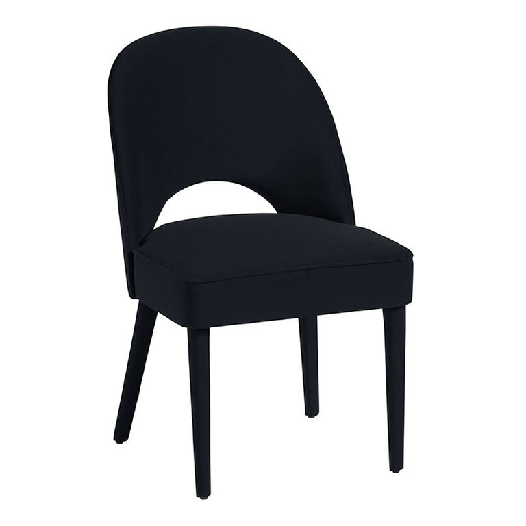 Paulette Velvet Upholstered Dining Chair Set of 2 image number 1