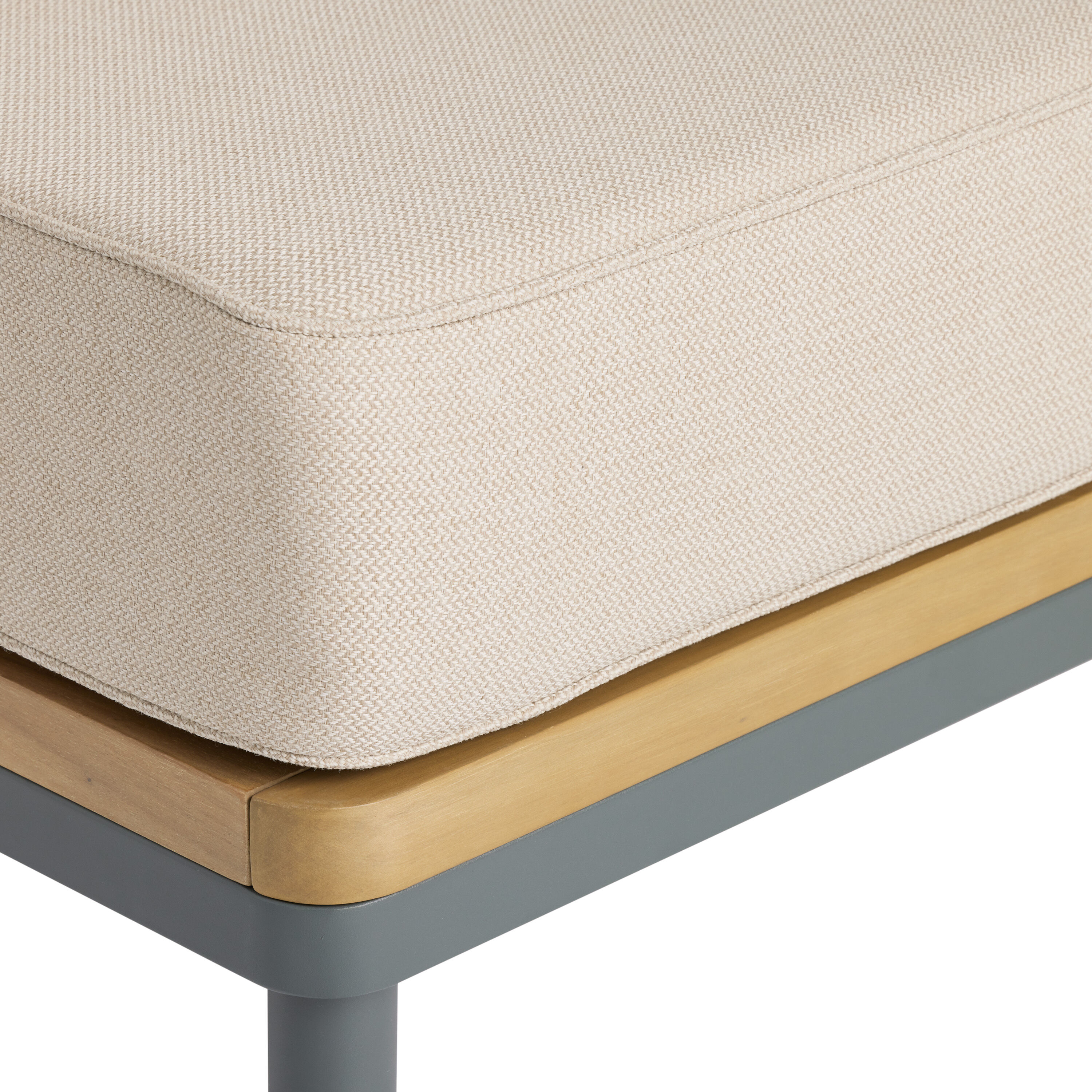 Andorra 4 Piece Modular Outdoor Furniture Set with Table image number 4