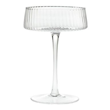 Daphne Ribbed Coupe Glass Daphne Ribbed Coupe Glass