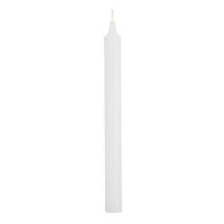 White Taper Candles 6 Pack