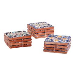Terracotta Moroccan Tile Coasters 4 Pack