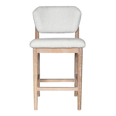 Dovehouse Boucle Upholstered Counter Stool Dovehouse Boucle Upholstered Counter Stool