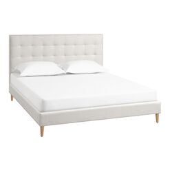 Tufted Calandra Upholstered Bed