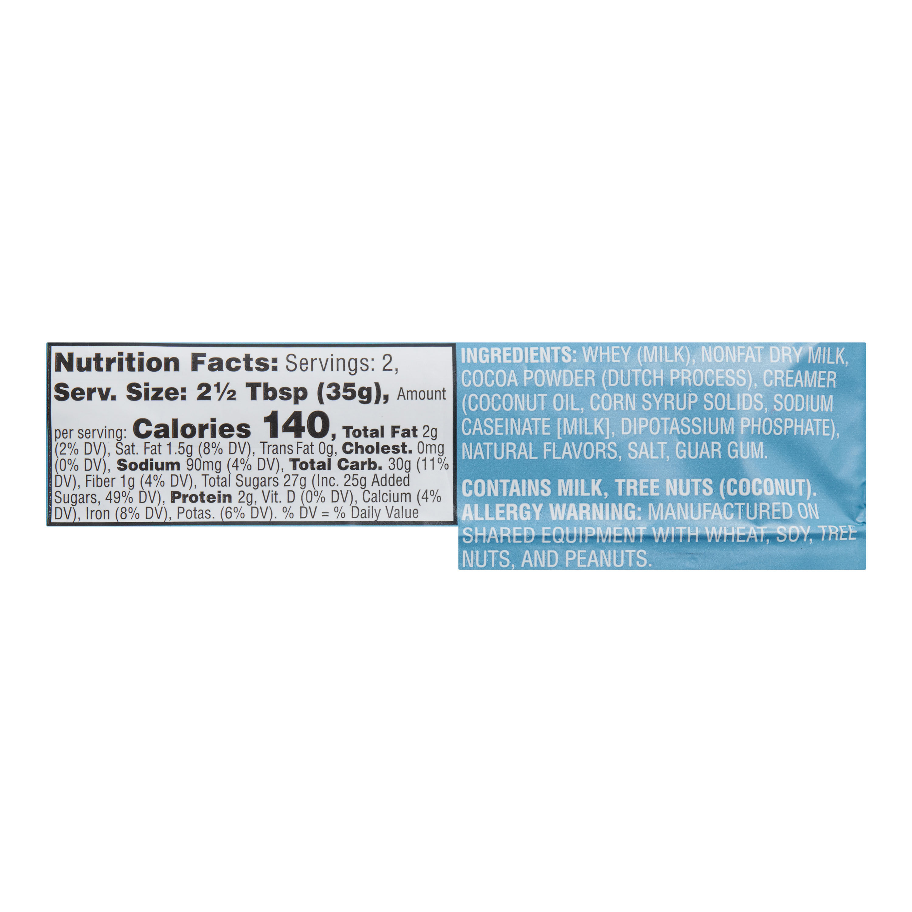 Santa & Friends Peppermint Hot Cocoa Mix Packet image number 1